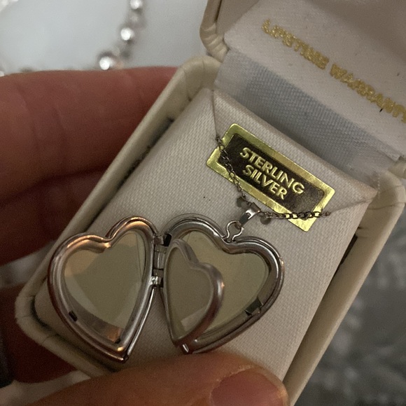 Tru-Kay Sterling silver 3 page locket NWT - Picture 2 of 4